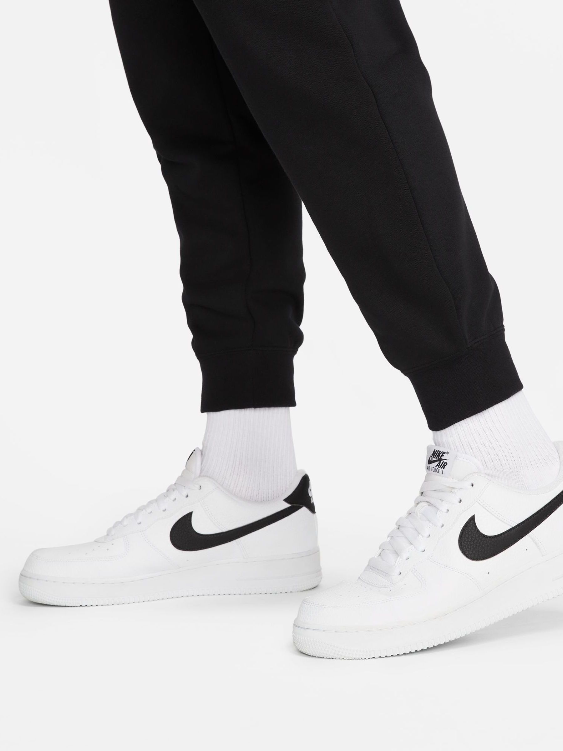 Buy Nike Black Club Mid Rise Standard Joggers from Next USA