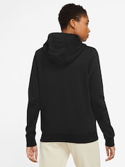 Черный - Худи на молнии Nike Club - Image 2 of 8