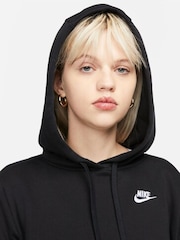 Nike Black Club Fleece Hoodie - Image 3 of 6