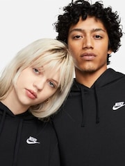 Nike Black Club Fleece Hoodie - Image 5 of 6