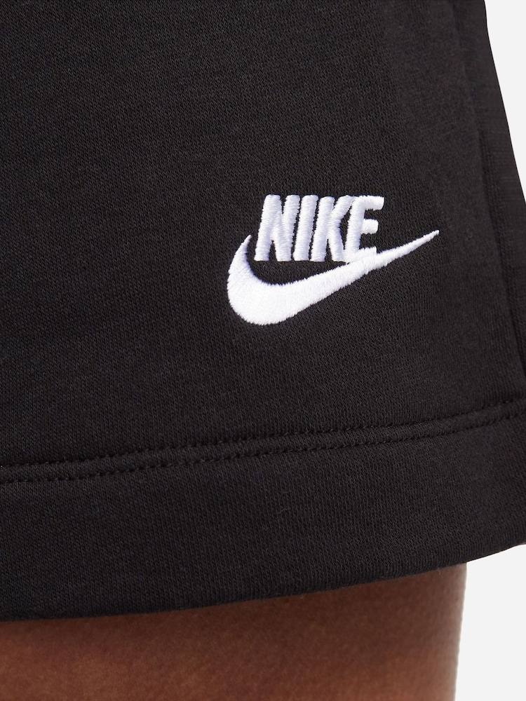 Nike Black Club Fleece Shorts - Image 7 of 7 Nike Black Club Fleece Shorts - Image 7 of 7