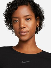 Nike Black Tape Crop Long Sleeve Top - Image 4 of 5