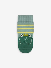 Multi Animal Baby Socks 5 Pack (0mths-2yrs) - Image 2 of 6