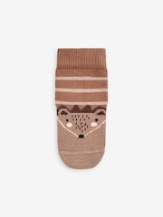 Multi Animal Baby Socks 5 Pack (0mths-2yrs) - Image 4 of 6