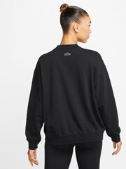 črna - Pulover z okroglim ovratnikom Nike Dri-FIT Get Fit - Slika 2 iz 5