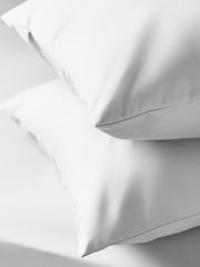 Silentnight Set of 2 White Supersoft Pillowcases - Image 3 of 4