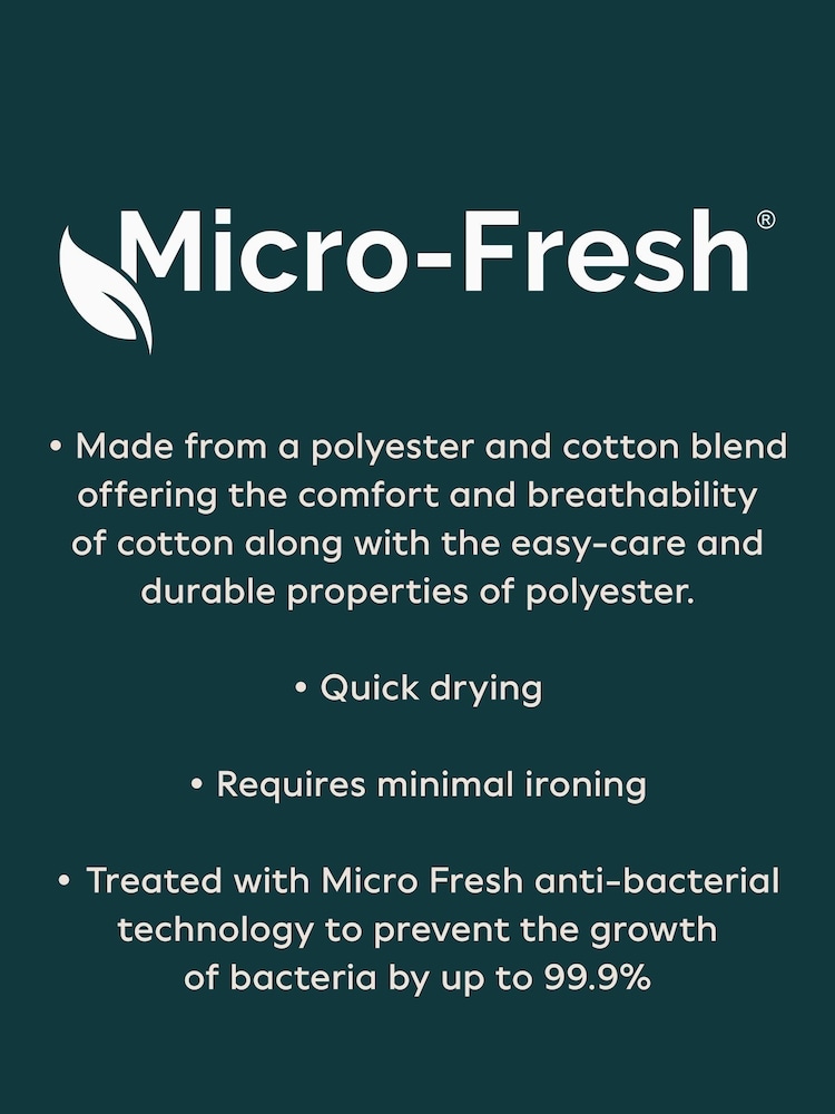 Easy Care Set aus Bettbezug und Kissenbezug aus Polyester/Baumwoll-Mischgewebe - Bild 5 von 5 Easy Care Set aus Bettbezug und Kissenbezug aus Polyester/Baumwoll-Mischgewebe - Bild 5 von 5