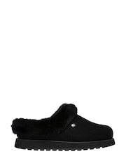Skechers Black Keepsakes Ice Angel Womens Slippers - Image 1 of 5