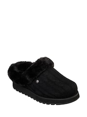 Skechers Black Keepsakes Ice Angel Womens Slippers - Image 3 of 5