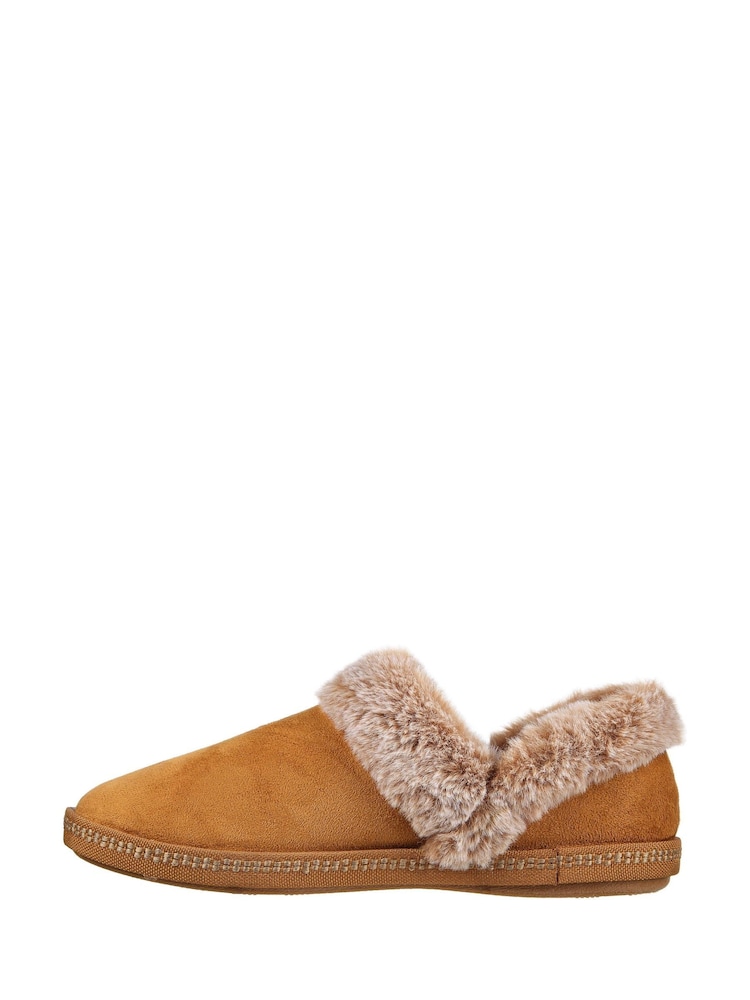 Hellbraun - Skechers Cosy Campfire Fresh Toast Damen-Hausschuhe - Bild 2 von 8 Hellbraun - Skechers Cosy Campfire Fresh Toast Damen-Hausschuhe - Bild 2 von 8