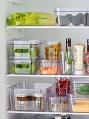 Orthex Set of 6 Clear Compact 4xXS, 2xS Storage Boxes With Lids - Image 2 of 5