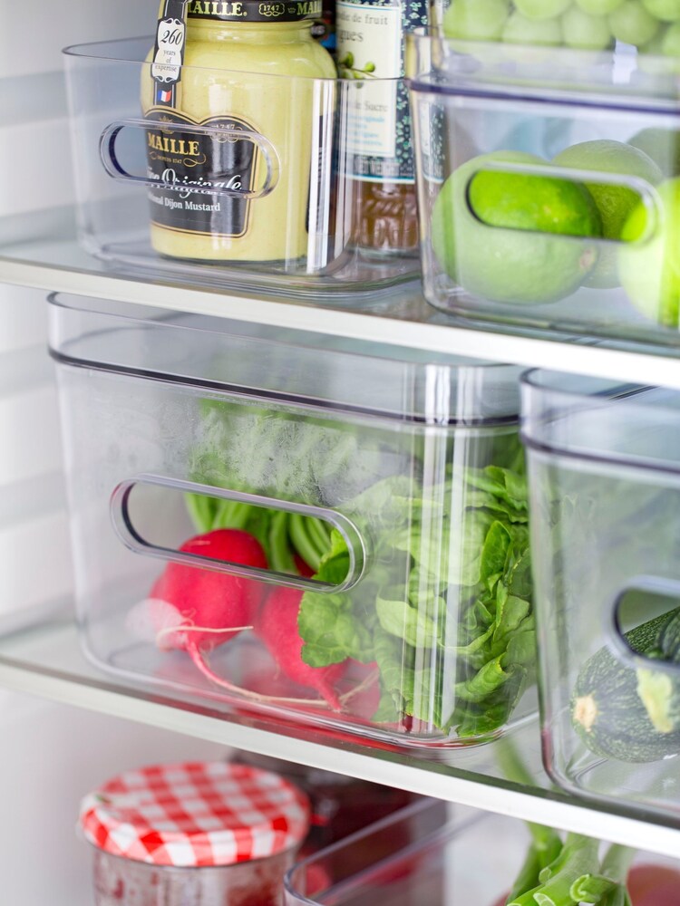 Orthex Set of 3 Clear Smartstore 5.3L Compact Clear Storage Boxes - Image 1 of 5