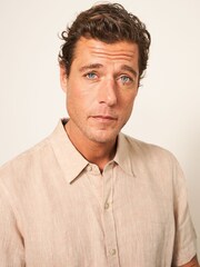 White Stuff Pembroke Short Sleeve Linen Shirt - Image 4 of 6