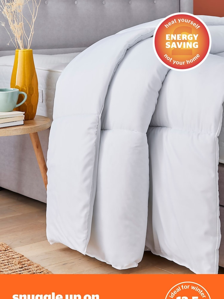 White Silentnight So Snug 13.5 Tog Duvet - Image 12 of 12