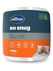 White Silentnight So Snug 13.5 Tog Duvet - Image 2 of 12