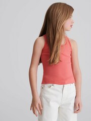 Reiss Coral Violet Jr Trim Detail Vest - Image 4 of 6