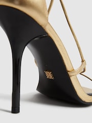 Кожаная Сандалии с запахом Reiss Kali - Изображение 8 из 8