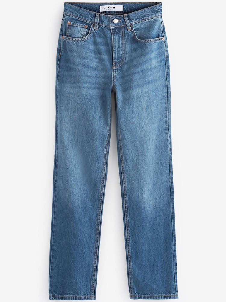 Mittelblau - Own 90s Straight-Jeans - Bild 1 von 1 Mittelblau - Own 90s Straight-Jeans - Bild 1 von 1