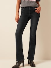 Washed Black Super Soft Bootcut Jeans - Image 1 of 6