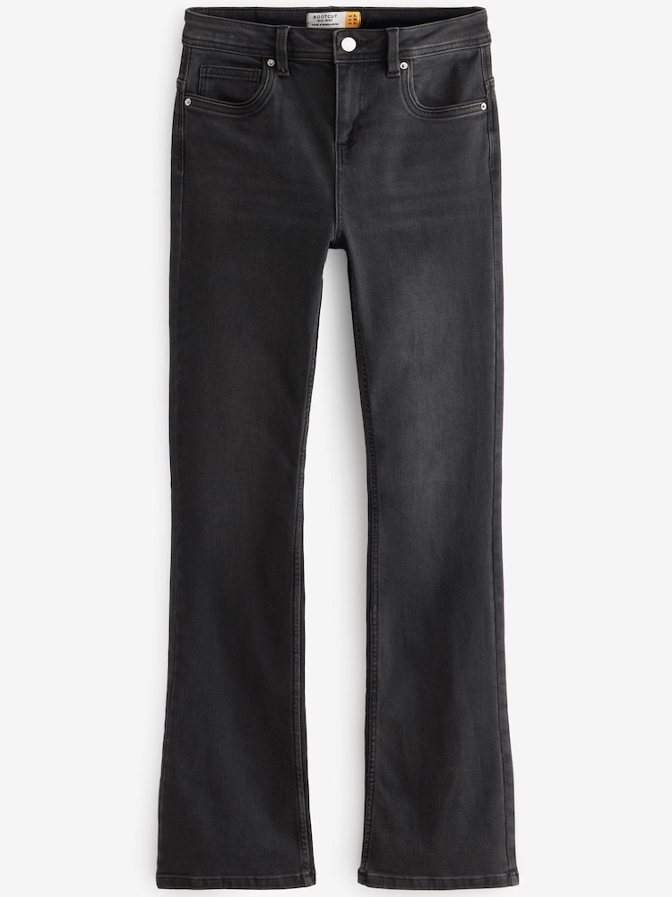 Washed Black Super Soft Bootcut Jeans - Image 5 of 6