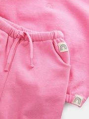 Bright Pink Sweat Top and Jogger Set (3mths-7yrs) - Image 7 of 7