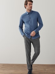 Blue Skinny Check Heritage Trousers - Image 3 of 7