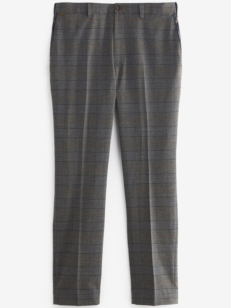 Blue Skinny Check Heritage Trousers - Image 7 of 7
