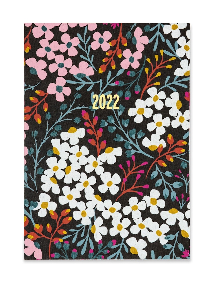 kate spade new york Black Fall Floral 12 Month Bookbound Planner - Image 1 of 5 kate spade new york Black Fall Floral 12 Month Bookbound Planner - Image 1 of 5