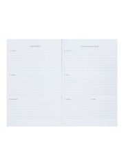 kate spade new york Black Fall Floral 12 Month Bookbound Planner - Image 4 of 5