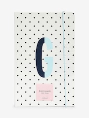 kate spade new york White Initial Take Note Sparks Of Joy Large Notebook - Image 1 of 2