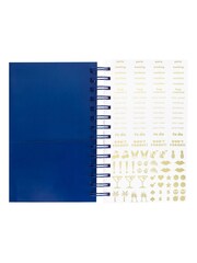 kate spade new york White Candy Stripe 17-Month Medium Spiral Planner - Image 2 of 5