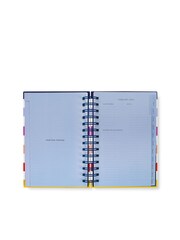 kate spade new york White Candy Stripe 17-Month Medium Spiral Planner - Image 3 of 5