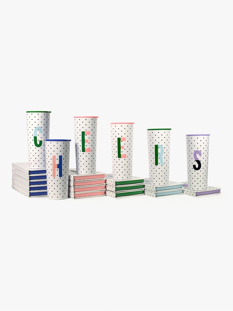 Kate Spade New York Initial Sparks Of Joy Stainless Steel Tumbler - Image 2 of 3