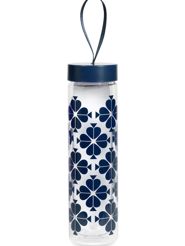 kate spade new york Blue Spade Flower Water Bottle - Image 1 of 1