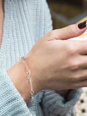 Hot Diamonds Silver Tone Fresh Bracelet - Image 3 of 3