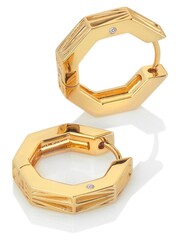Hot Diamonds X Jac Jossa Gold Tone Hope Earrings - Image 1 of 3