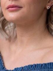 Hot Diamonds Silver Tone Romantic Earrings - Image 3 of 3