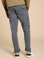 White Stuff Grey Sutton Organic Chino Trousers - Image 2 of 7