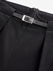 Black Premium Belted Trousers - Image 5 of 8