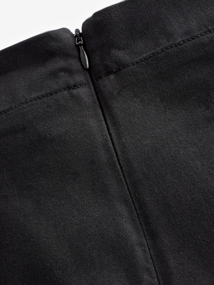 Black Premium Belted Trousers - Image 6 of 8