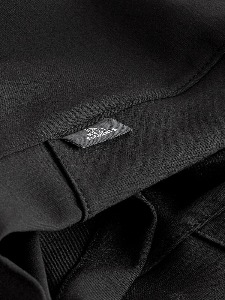 Black Fleece Lined Leggings - Image 8 of 8