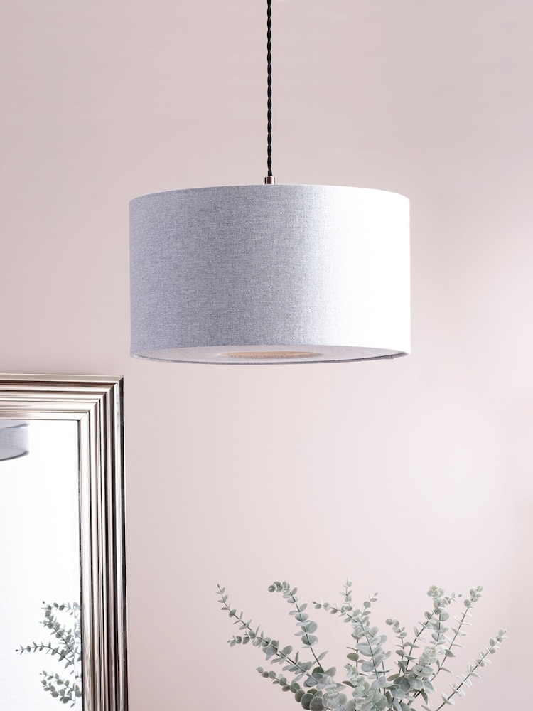 BHS Grey 40cm Marle Shade - Image 1 of 4