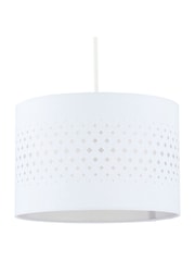 BHS White 30cm Laser Cut Shade - Image 3 of 5