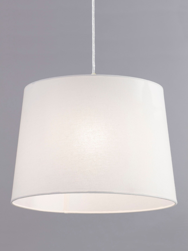 BHS Natural 38cm Linen Shade - Image 2 of 4