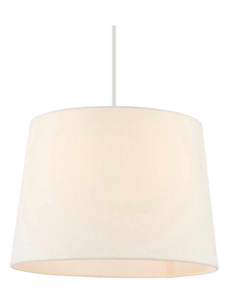 BHS Natural 38cm Linen Shade - Image 4 of 4