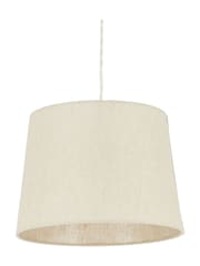 BHS Natural 30cm Linen Shade - Image 3 of 5