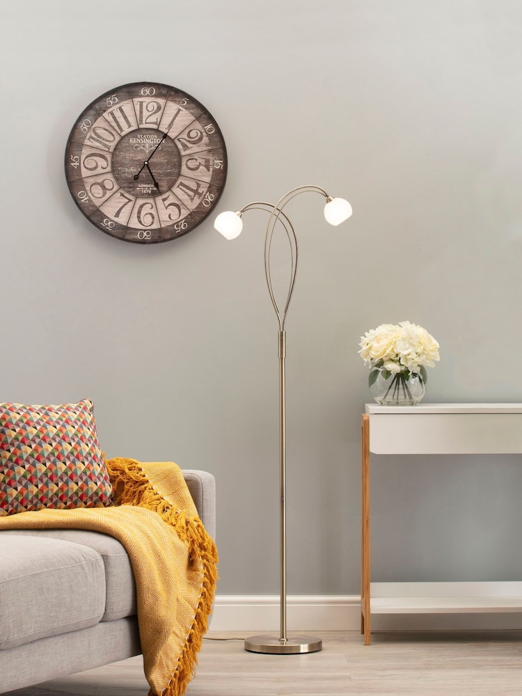 BHS Brass Soni Floor Lamp - Image 1 of 4