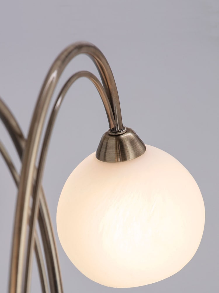 BHS Brass Soni Floor Lamp - Image 2 of 4