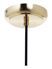 BHS Gold Draper Small Champagne Glass Celing Light Pendant - Image 2 of 4