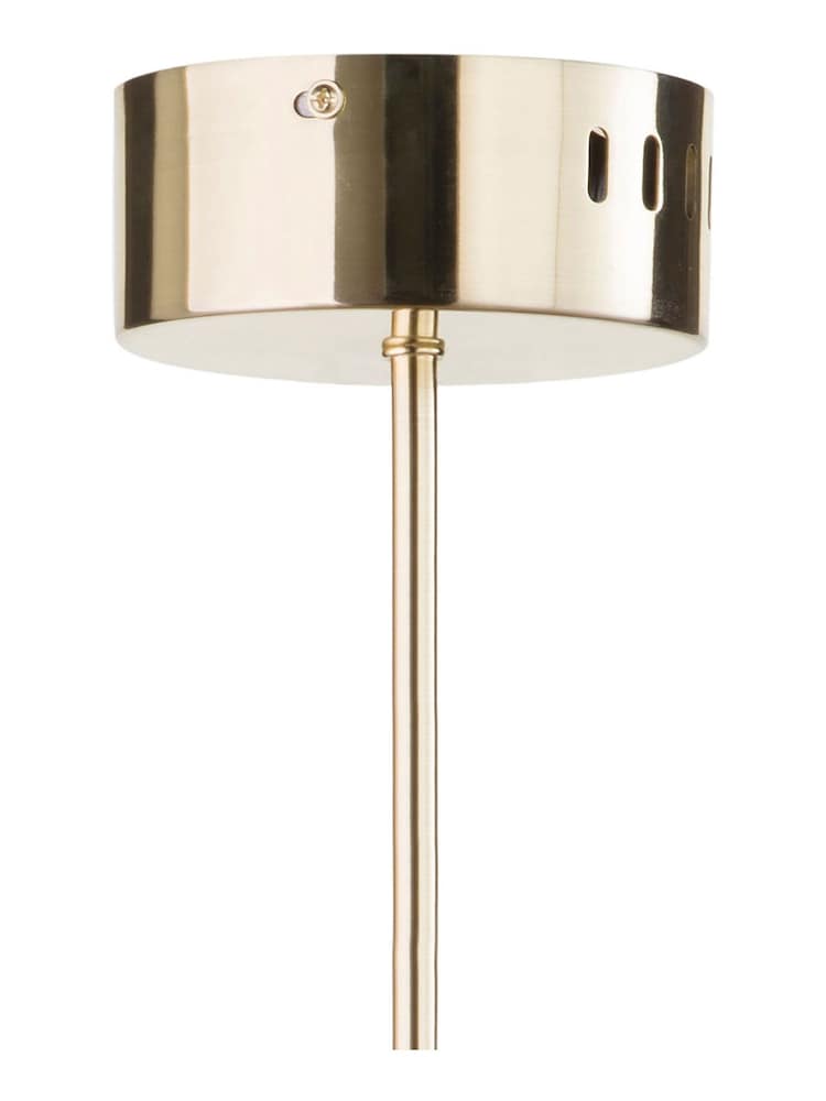 BHS Brass Lois Semi Flush Chandelier Light - Image 2 of 3